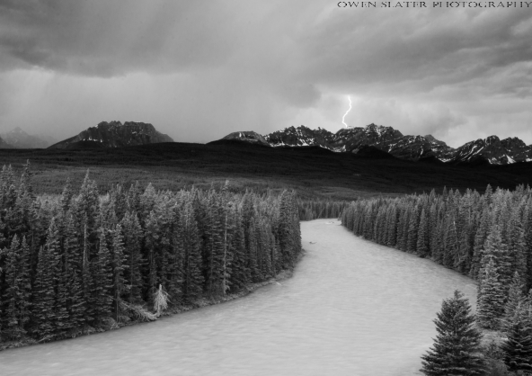 Lightning strike from Storm mountain lookout best WM